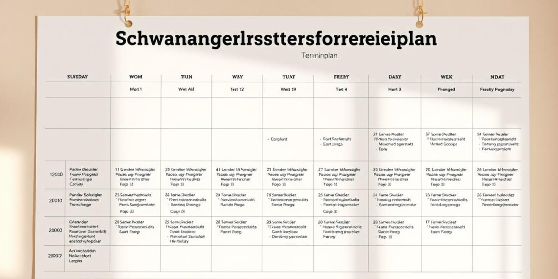 schwangerschaftsvorsorge wie oft